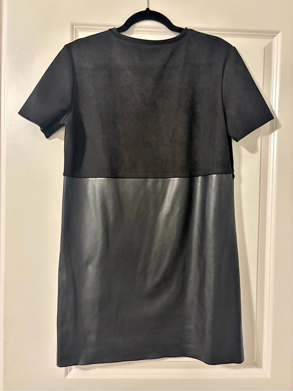 Zara Black Mini Dress Size Medium Like New